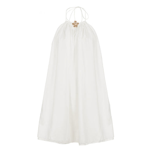 Damen Maxikleid mit elegantem V-Ausschnitt und verstellbarem Taillenband R&B