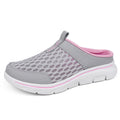 Damen Komfortable und atmungsaktive Clogs mit flexiblem Gummiboden
