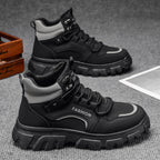 Damen Trendige High-Top Sneakers mit robustem Sohlenprofil und modernem Design