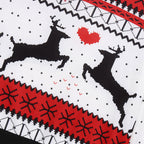Damen Weihnachtspullover mit festlichem Rentiermotiv und herzlichem Design R&B