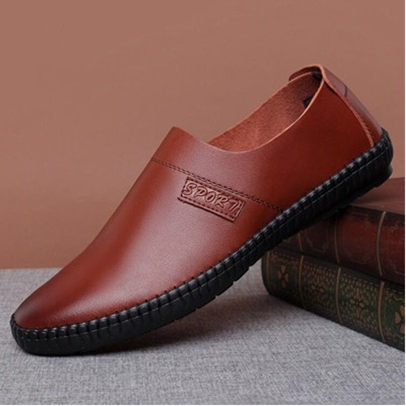 Damen Bequeme Slip-On Freizeitschuhe aus hochwertigem Leder R&B