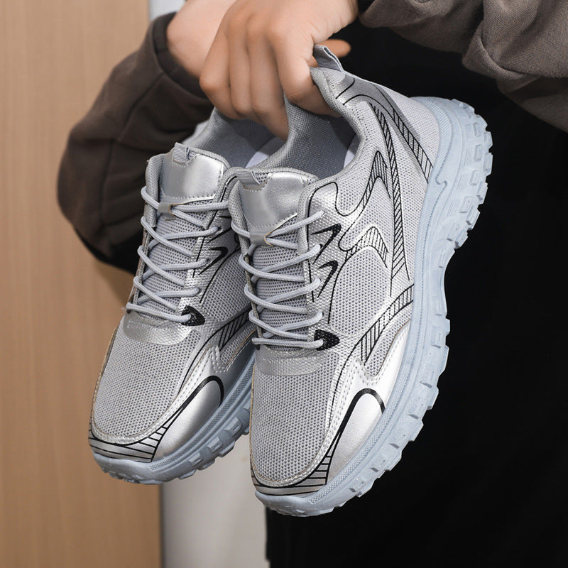 Damen Sportliche Lifestyle Sneakers mit stoßdämpfender Sohle und vielseitigem Design R&B