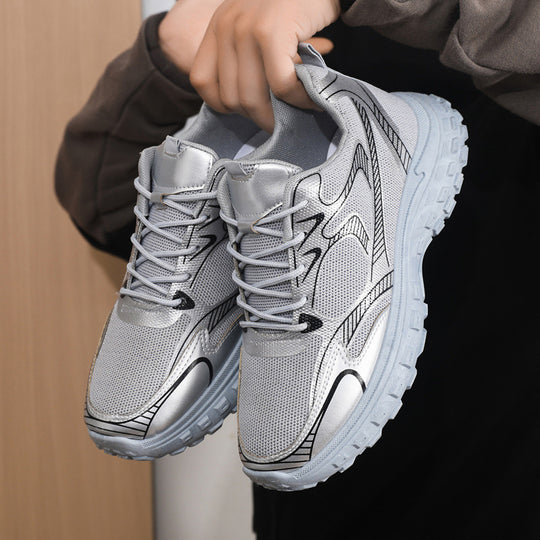 Damen Sportliche Lifestyle Sneakers mit stoßdämpfender Sohle und vielseitigem Design R&B