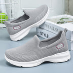 Damen Atmungsaktive Slip-On Laufschuhe mit weichem Innenfutter
