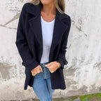 Damen schicker Wollmantel