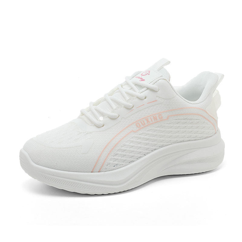 Damen Lauf-Sneaker mit atmungsaktivem Mesh-Obermaterial und dämpfender Sohle R&B