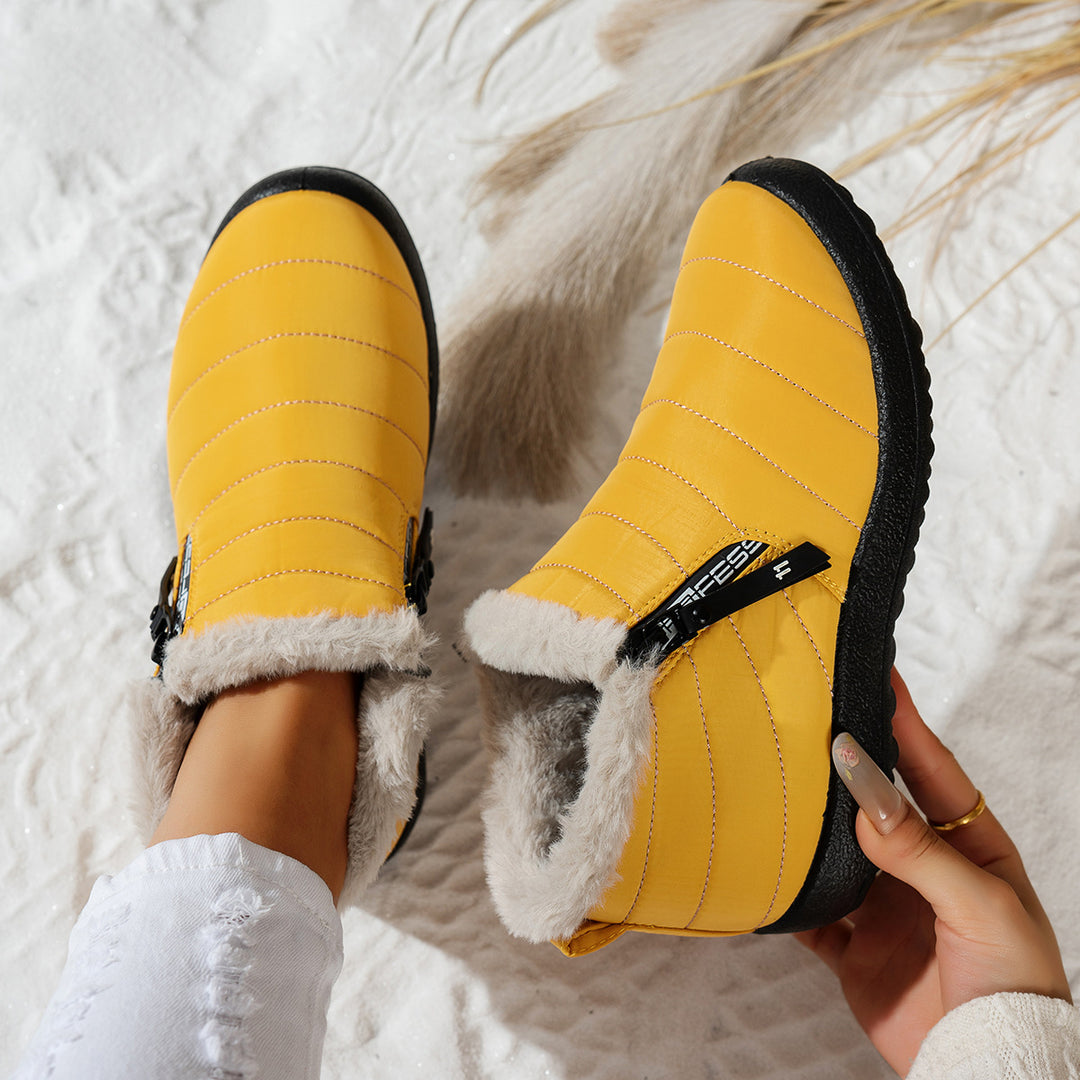 Damen Komfortable Winterboots mit kuscheligem Innenfutter R&B