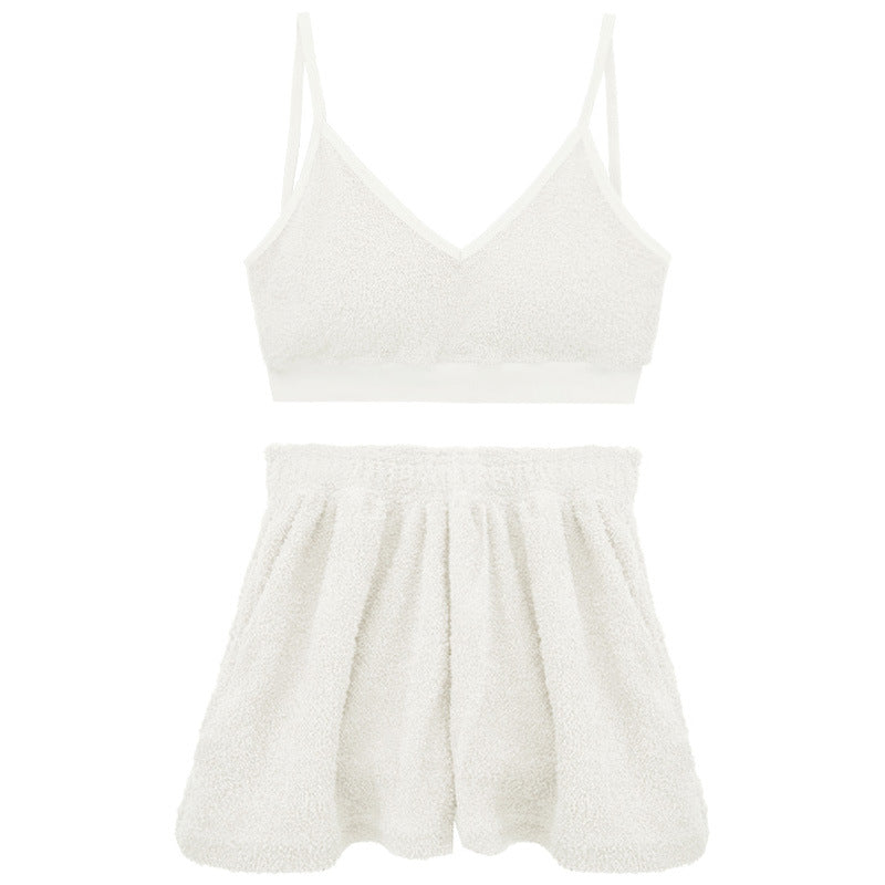 Damen Relax-Set mit weichem Material und verstellbaren Trägern R&B
