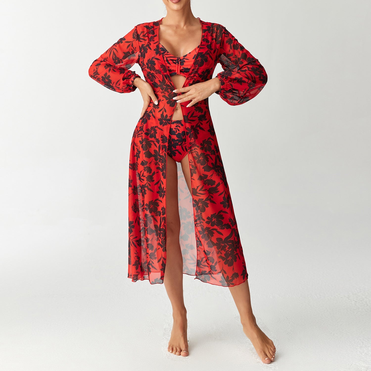Damen Strandkleid R&B