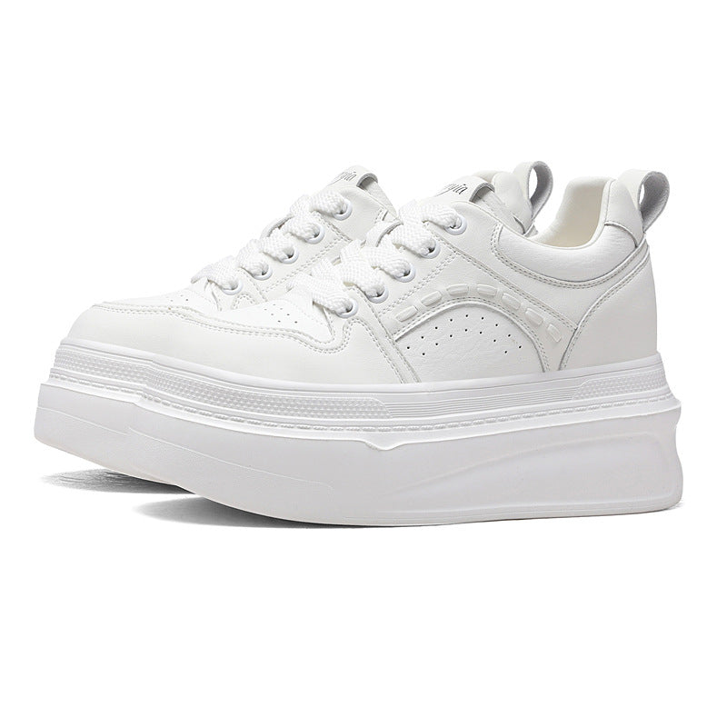 Damen bequeme Plateau-Sneaker mit luftiger Einspritzsohle R&B