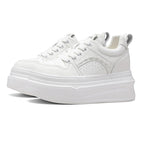 Damen Sportliche Plateau-Sneaker mit atmungsaktiver Cushion-Sohle R&B