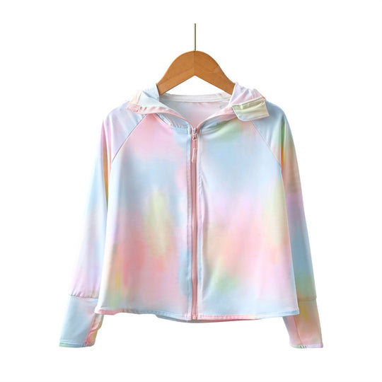 Damen atmungsaktive und wasserabweisende Sportjacke mit Kapuze R&B