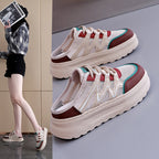 Damen modische Sneakers mit atmungsaktiver Netzoberfläche und dämpfendem Komfort R&B