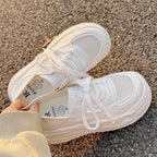 Damen Chunky Sneaker mit atmungsaktiver Mesh-Oberfläche und dämpfender Sohle R&B