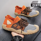 Damen Sportliche Sneakers mit atmungsaktivem Obermaterial und rutschfester Sohle R&B