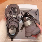 Damen Sportliche Sneakers mit atmungsaktivem Mesh-Obermaterial und stabiler Sohle R&B