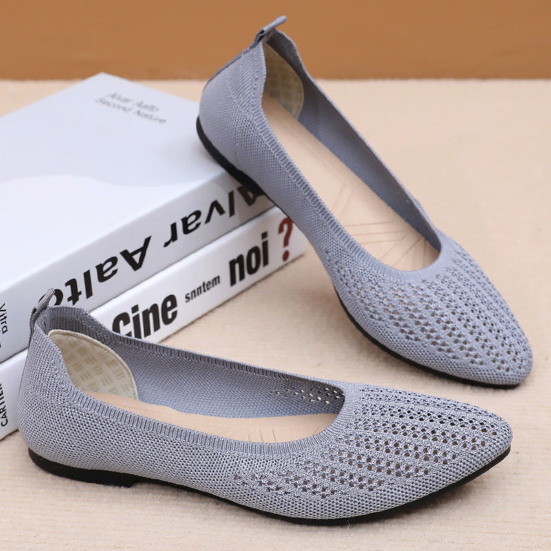 Damen Atmungsaktive und flexible Ballerinas mit elegantem Design R&B