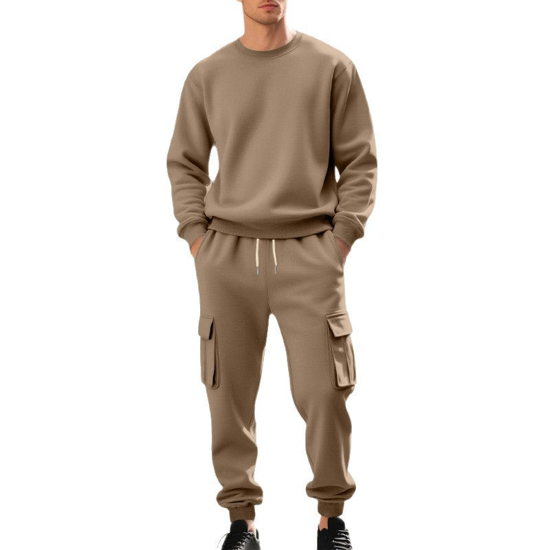 Herren lässiges Sweatshirt und Cargo-Hose Set R&B