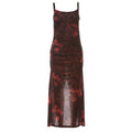 Damen Wickelkleid mit raffinierten Rüschendetails und eleganter Transparenz R&B