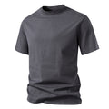 Herren Rundhalsshirt aus hochwertiger Baumwolle mit minimalistischem Design