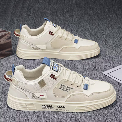 Herren Sportliche Lifestyle-Sneaker mit modischem Design und rutschfester Sohle R&B
