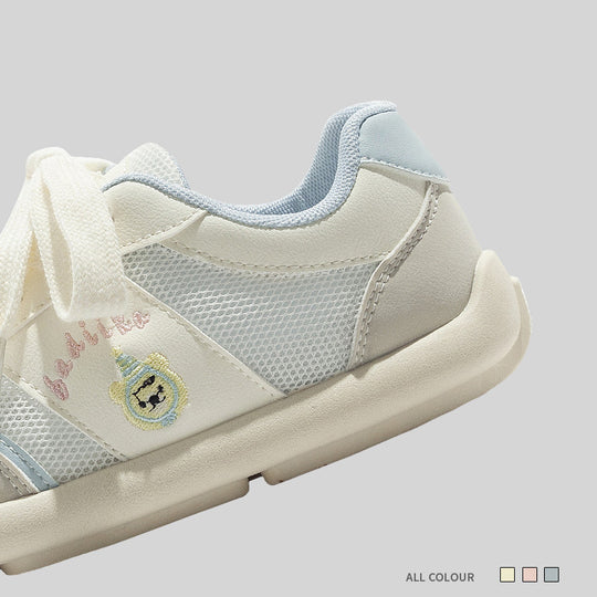 Damen Sneakers mit verspieltem Bärenmotiv und atmungsaktivem Obermaterial R&B