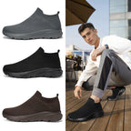 Unisex nan elastischer Strick-Schlupfschuh mit konturierter viskoelastischer Innensohle und rutschfester stoßdämpfender Laufsohle R&B