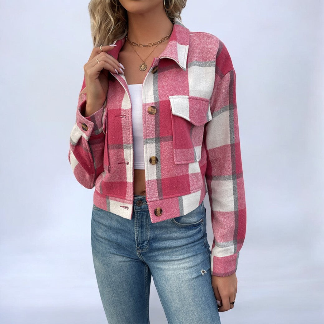 R&B | Modische Karo Jacke
