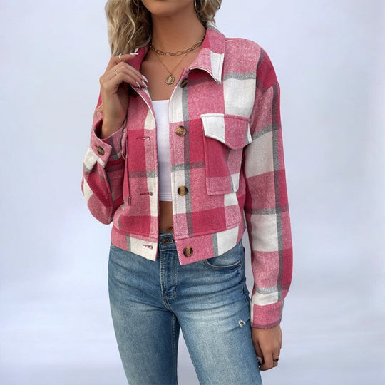 R&B | Modische Karo Jacke