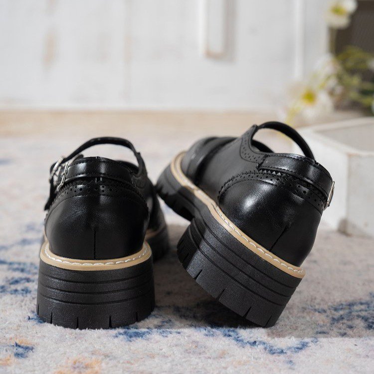 Damen Modische Ballerinas mit Doppelriemen und atmungsaktiver Sohle R&B