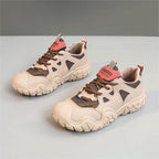 Damen Sportliche Sneakers mit reflektierender Oberfläche R&B
