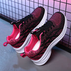 Damen Sportliche Sneakers mit atmungsaktivem Obermaterial und innovativer Dämpfungstechnologie R&B