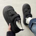 Damen Gemütliche Sneaker mit warmem Innenfutter und praktischem Klettverschluss R&B