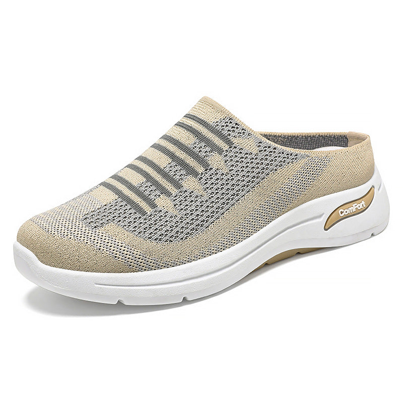Damen Komfortable Slip-On Sneakers mit elastischem Obermaterial R&B
