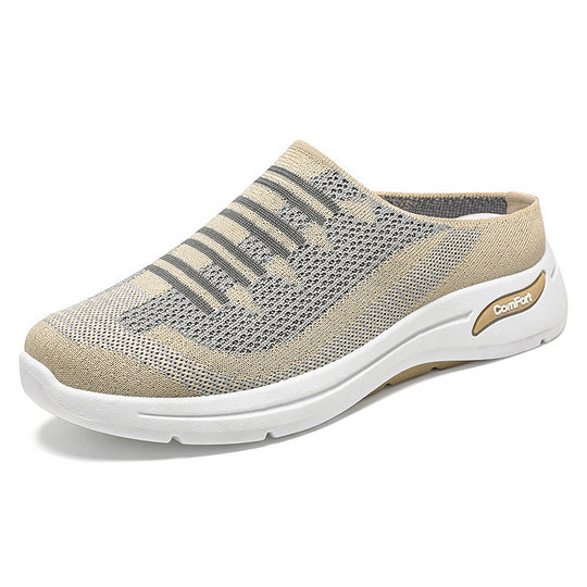 Damen Komfortable Slip-On Sneakers mit elastischem Obermaterial R&B