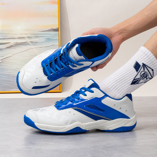 Unisex nan leichte atmungsaktive Indoor-Tennisschuhe mit stoßdämpfender Gummisohle R&B