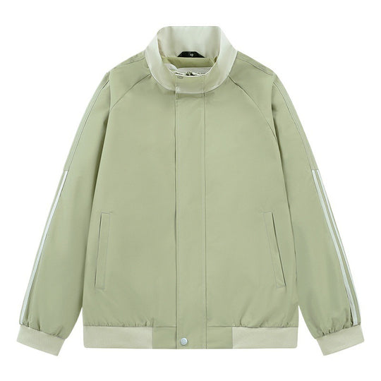 Damen sportliche Übergangsjacke mit hohem Kragen und seitlichen Eingrifftaschen R&B