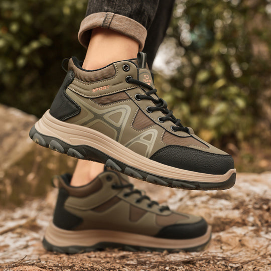Damen Sportliche Wander- und Freizeitschuhe mit atmungsaktivem Obermaterial R&B