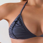 Damen Triangel-Bikini-Set mit verstellbaren Trägern und FUNKTIONALER Raffung R&B