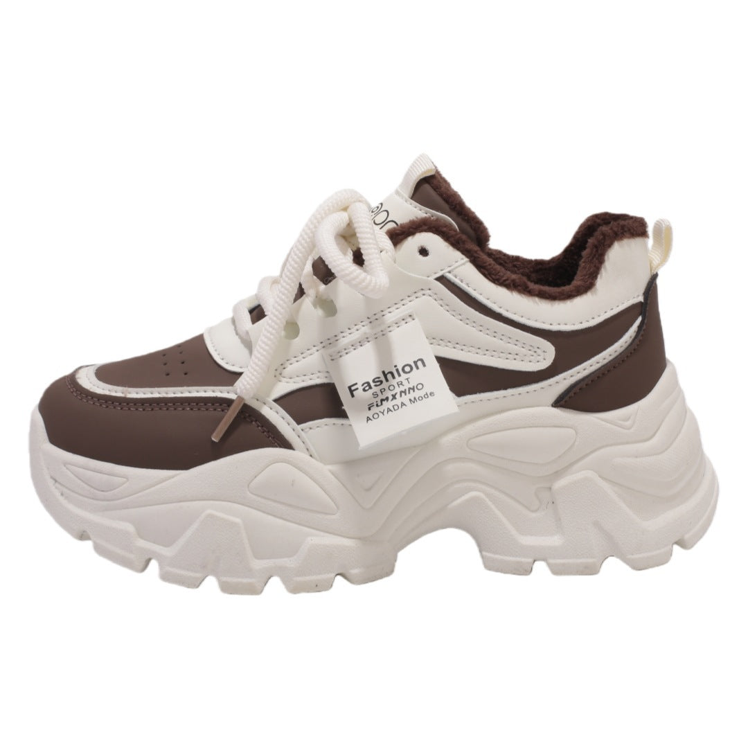 Damen Sportliche Chunky Sneakers mit weichem Innenfutter und hohem Komfort R&B