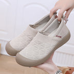 Damen Bequeme Slip-On Freizeitschuhe mit elastischem Bündchen R&B