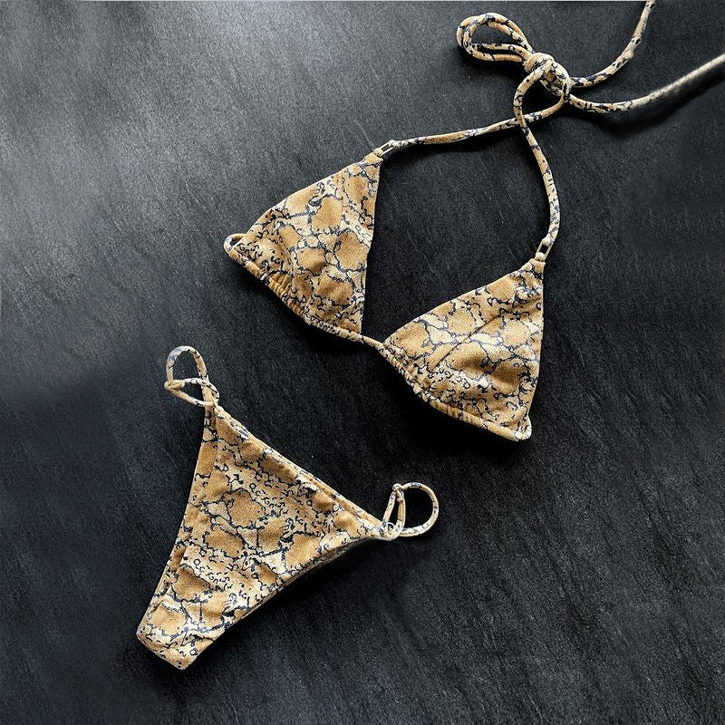 Damen Triangel-Bikini mit verstellbaren Trägern und komfortabler Passform R&B