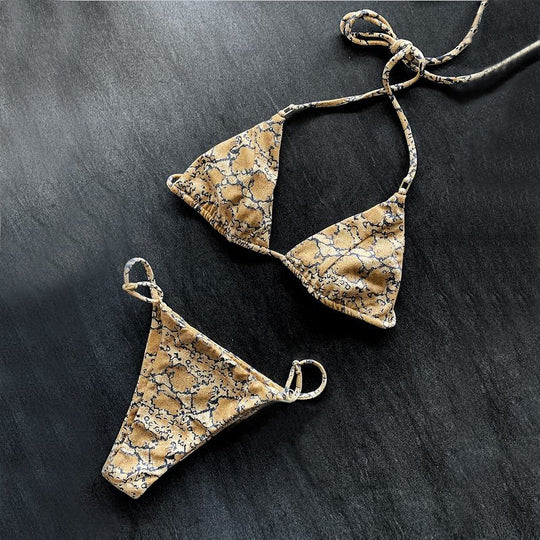 Damen Triangel-Bikini mit verstellbaren Trägern und komfortabler Passform R&B