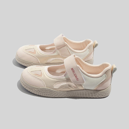 Damen Freizeitschuhe mit praktischem Klettverschluss und atmungsaktiver Mesh-Oberfläche R&B