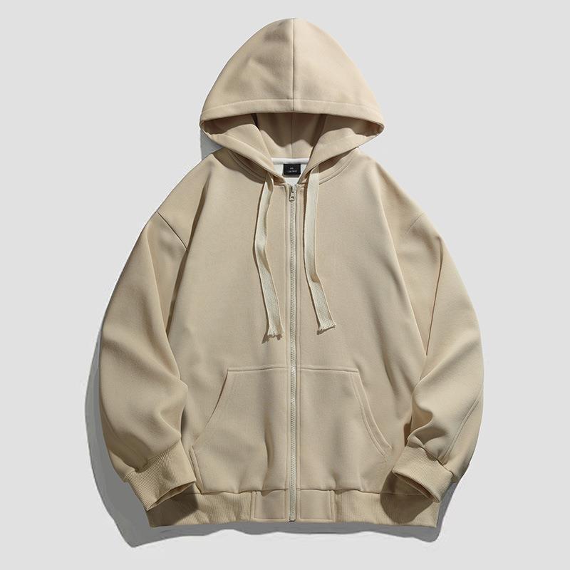 Damen warme Kapuzenjacke mit durchgehendem Reißverschluss und großzügigen Taschen R&B