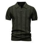 Herren Poloshirt mit strukturiertem Design und hochentwickeltem Tragekomfort