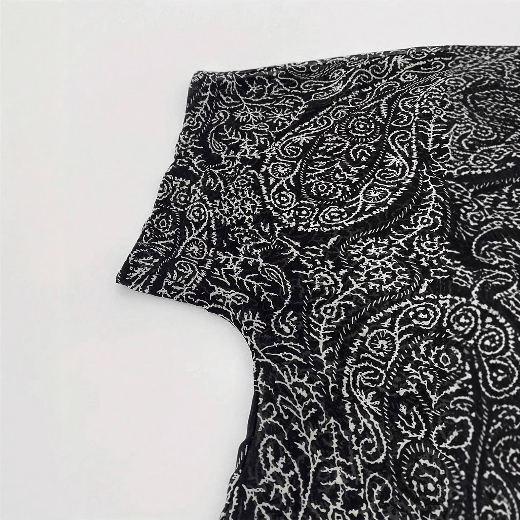 Damen Kimono-Jacke mit trendigem Muster und lockerem Schnitt R&B