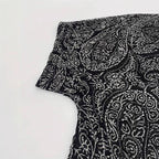 Damen Kimono-Jacke mit trendigem Muster und lockerem Schnitt R&B