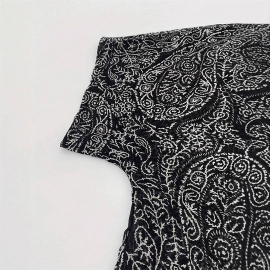 Damen Kimono-Jacke mit trendigem Muster und lockerem Schnitt R&B