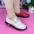 Damen Bequeme und stilvolle Schnürschuhe aus hochwertigem Leder R&B